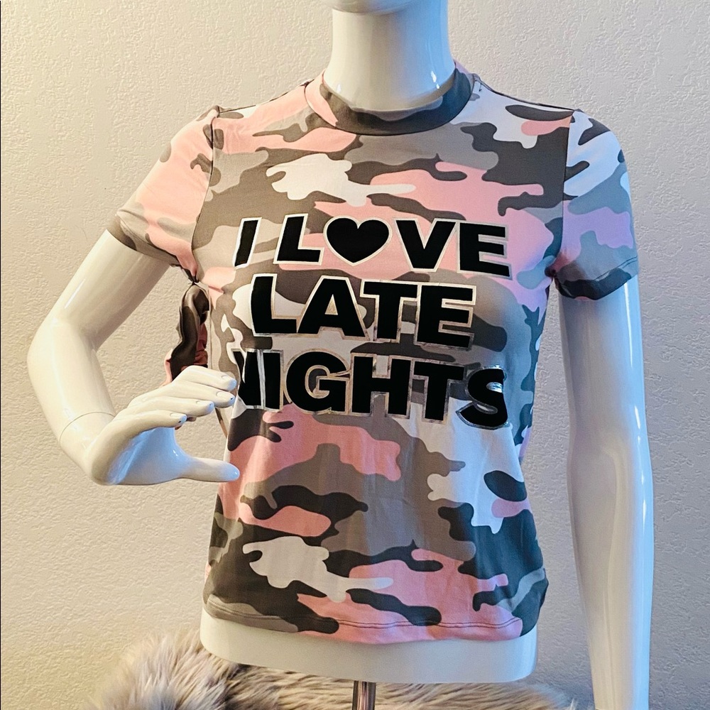 Weekend Edition Late Nights Army Camo Pajama Set